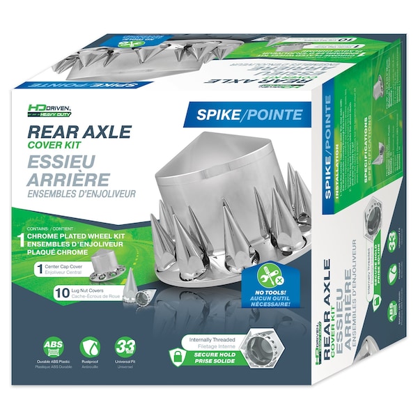 Hd Driven WK Plastic Re Axle Spike Screw On 33mm 076-08620 - main